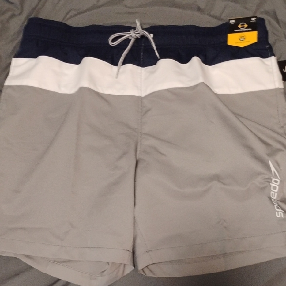 Speedo Men's Color Block Swim Shorts